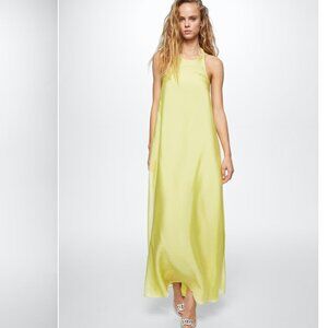 MANGO Back bow dress Size 8 NEW WITH TAG!